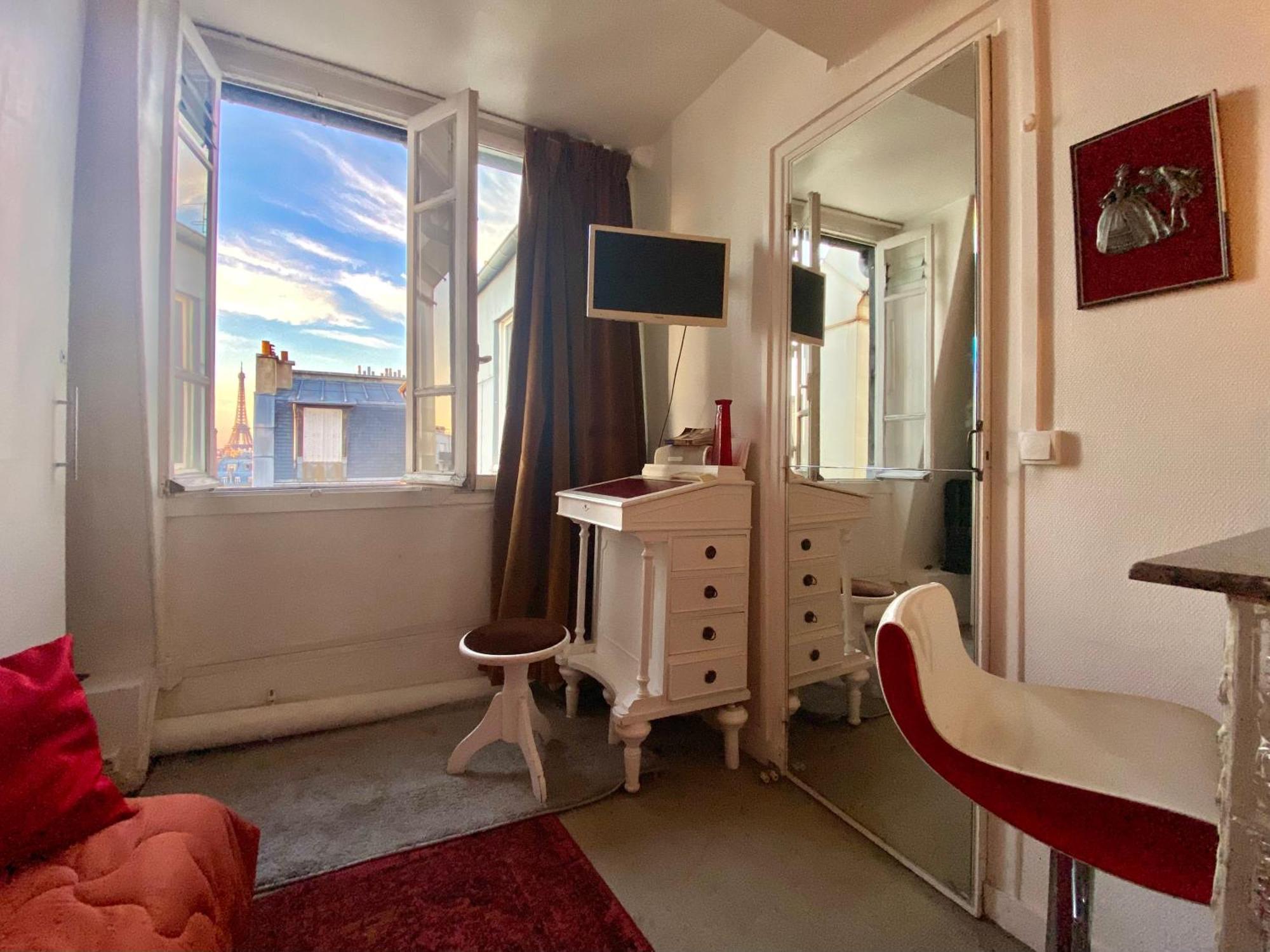 Studio Chic Paris Tour Eiffel Near Eiffel Tower 7Th Floor Esterno foto